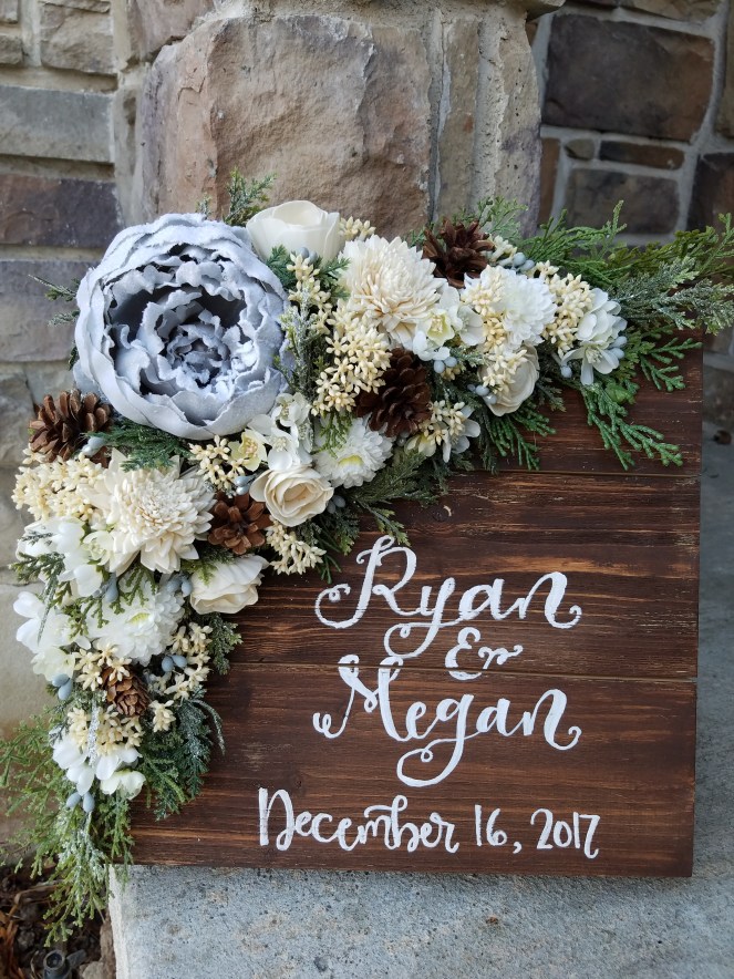 wedding sign