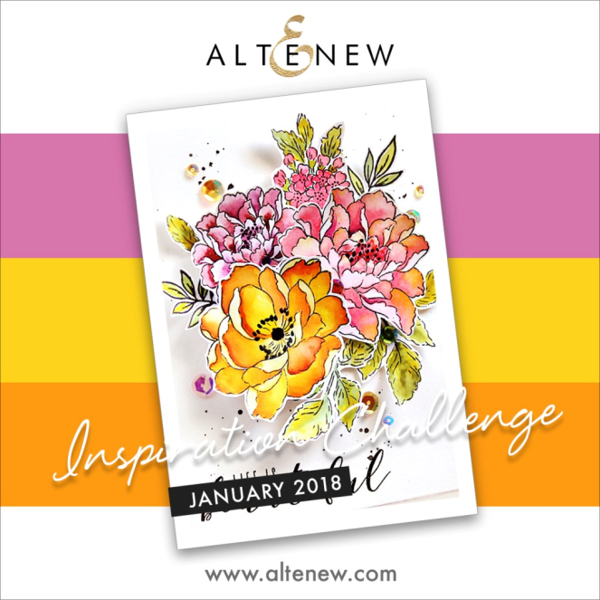 altenew challenge Jan 2018